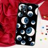 Crazy Eyeball Pattern For Samsung Galaxy A56 A36 A26 A16 A05 A06 A22 A32 A52 A54 A34 A14 A55 A15 A53 A33 A35 Case