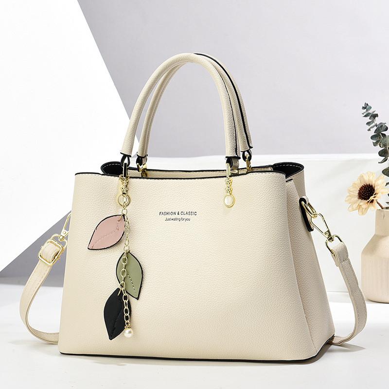 Elegante Tragetasche für Damen aus PU-Material, stilvolles Design, perfekt für den Alltag