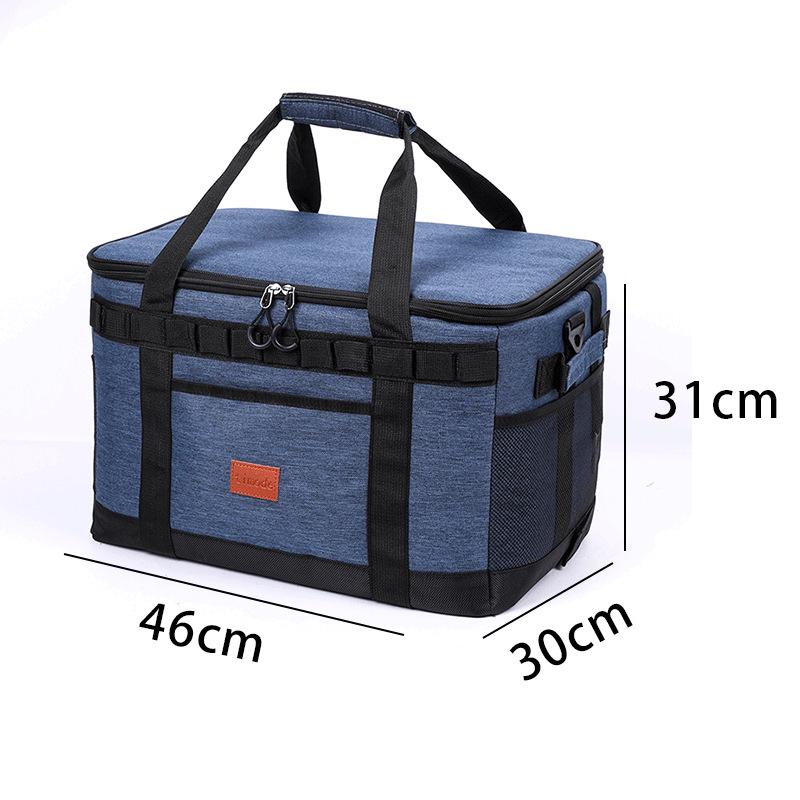 42L Large-Capacity Foldable Insulated Picnic Tote for Camping