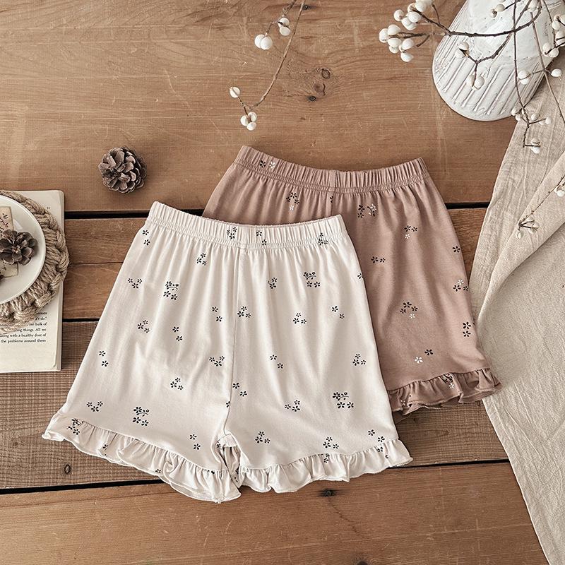 2025 Summer Kids' Pajamas: Korean Modal Short-Sleeve Set for Girls