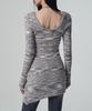 AVANDRESS Multi Damage Scoop Long Knit_2Colors