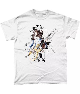 Paul Kossoff Free Abstraktes T-Shirt Paul Rodgers Andy Fraser