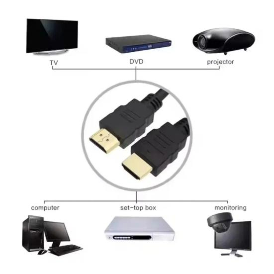 1080P HD-compatible Video Audio Adapter Cable Supporting 4K@30Hz High Clarity TV Display Projector Laptop Convertor Cord