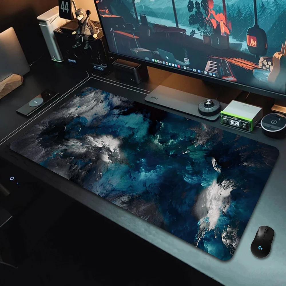 Aesthetics Large Simple Mouse Pad 400X900X3MM XXL Mouse Pad Overlock Non-slip Gaming Accessories Laptop Desk Mat Prompt Delivery