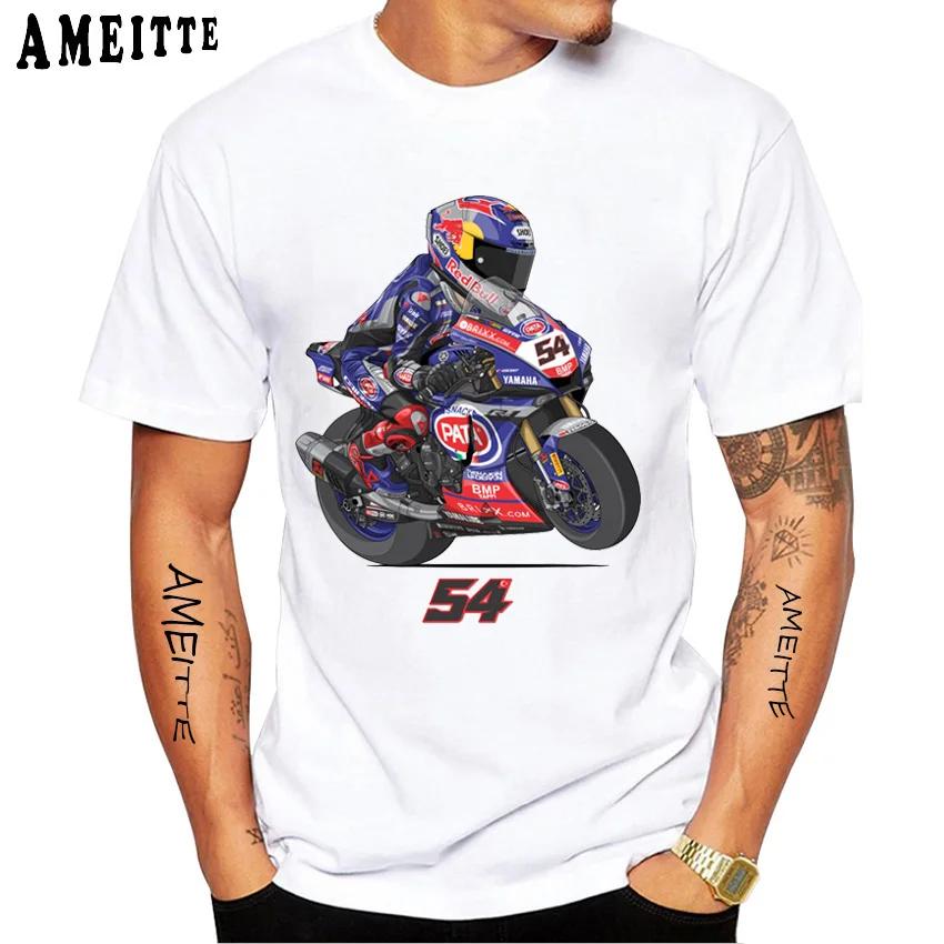 Toprak Razgatlioglu 54 Nummer 1 2023 T-shirt Ny Sommar Män Kortärmad Hip Hop Casual Skjorta Harajuku Hip Hop Sport Vit T-shirt