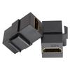 Keystone-Plattenadapter HDMI-kompatibel Buchse zu Buchse Keystone Unterstützung 4k Einfach zu bedienen für Wandplatte Steckdosenfeld