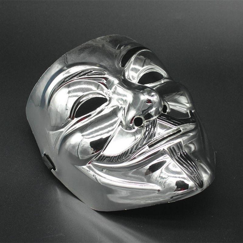 For Fashion V Vendetta Guy Fawkes Mask Anonymous Halloween Costumes Cosplay