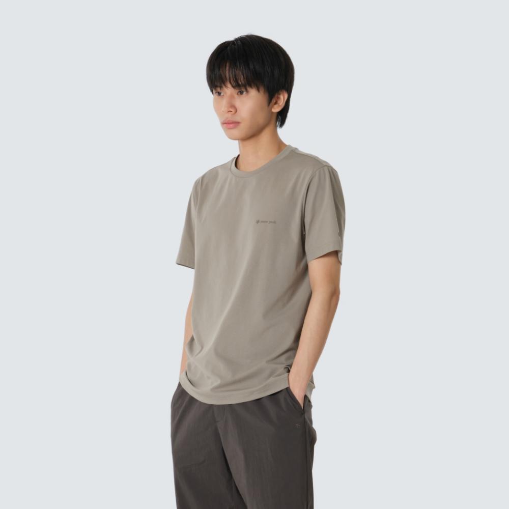 SNOWPEAK Quick Dry Primeflex Short Sleeve T-Shirt Fog Gray (S26MMTTS20)