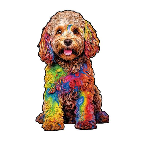 Wooden Puzzle 3D Animal Shape Wooden Jigsaw Puzzles Precision Cut Parts Unique Shape Bright Color Parent-Child Interaction Puzzles Adult Puzzle Toy