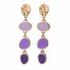 Colorful Earrings Studs Contrasting Women Drop Earrings Vintage Colored Ear Studs  Girl