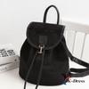 Daily Suede Bucket Backpack (2 Colors)