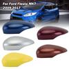 Ford Fiesta MK7 2009 2010 2011 2012 2013 2014 2015 2016 2017 için Boyalı Yan Kapı Aynası Kapağı Yedek Oto Aksesuarları