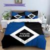 Custom Name HSV Bedding,Quilt Set Quilt Cover Pillowcase Home Birthday Gift(1 * Duvet Cover + 2 * Pillowcase, Without Core) -HE71