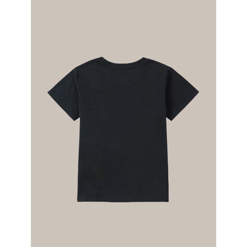 Tallas europeas Camiseta de Algodón de Moda Infantil con Lindo Estampado de Koala, para Niñas de 12 Años o Menos - Colección Primavera/Verano
