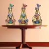Traditional Musicians (Set of 3) Tabletop/Wall Hanging Metal Wall Decor Statues for Living Room, Decorative Showpiece Items for Home, Festive Gifting,