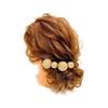 Japanese Hair Accessory, Gold Tamakanzashi, for Coming-of-Age Ceremony, Graduation, Wedding, Furisode, Hakama, Yukata, Kimono, Shichi-Go-San, Head