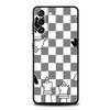 Schachbrett Kunst Handyhülle Für Samsung Galaxy S25 Edge S24 S23 S22 Ultra S20 S21 FE 5G S10 S9 Plus S10E Weiche Hülle