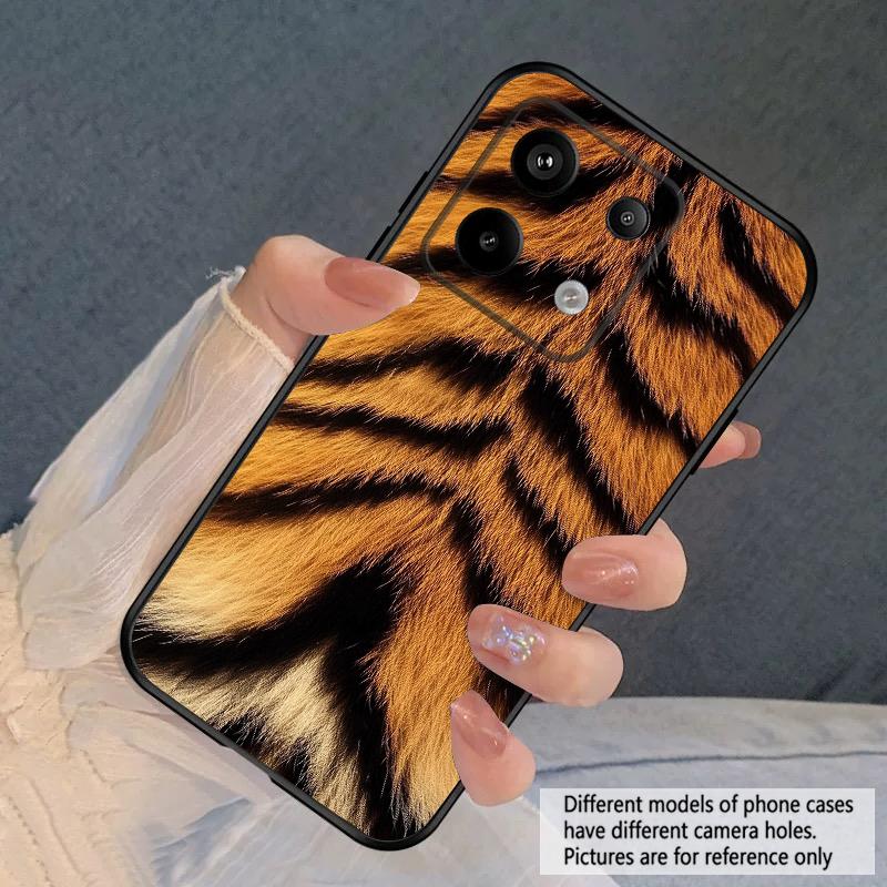 Tigerfellmuster Für Redmi Note 10 11 Note12S 12 13 14 Pro Plus 5G 14S 4G 13ProPlus 9S 9 P ro 13C 14C Silikon Weiche Handyhülle