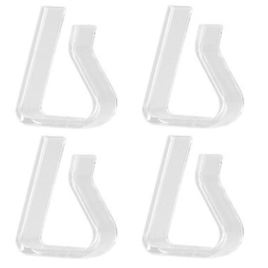 Tablecloth Clamps Useful Transparent Burr Free Table Cloth Clips Thickened Cloth Clips Tablecloth Clamp Holders Table Cloth Clips