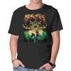 Unisex Crew Neck T-Shirt Final Boss Rampage Graphic Short Sleeve Casual Tee