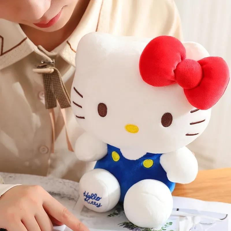 Cute Anime Cat Plush Toy Soft Stuffed Animal Pillow Kawaii Doll Birthday Gift For Girls