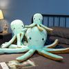 Zacht Octopus Kussen Pluche Speelgoed Pop Octopus Pop Thuis Kussen Kinderen Rustgevende Knuffel