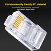 3PCS Cat6 8P8C RJ45 Modular Socket for CAT5 Cat6 LAN Network High Quality RJ45 Ethernet Cable Plugs Modular Adapter Connectors