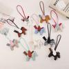 New Pony Pendant Pu Leather Little Pegasus Bag Pendant Car Keychain Pendant Gift Factory Direct Sales