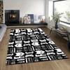 Retro Game Controller Carpet Mat Rug Home Decor Handheld Console Pattern Floor Carpet Gaming Theme European Style Vintage Design