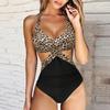 One Piece Tankini Swimwear Halter Plus Size Brazil Beach Push-Up Bathing Suit High Waist Bodysuit Monokini Bikini