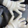 Women Men Gloves Lovely Coral Velvet Fingerless Warm Furry Gloves Winter Snow Versatile  Thickened Cold-proof Gloves