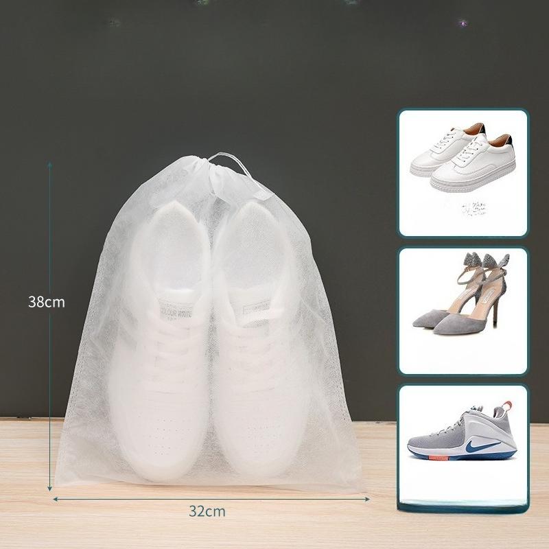 Anti-yellow Bag Shoe Storage Bag, Shoe Cover, Non-woven Fabric Moisture-proof Shoe Bag, Disposable Dust-proof Shoe Cover for White Shoes