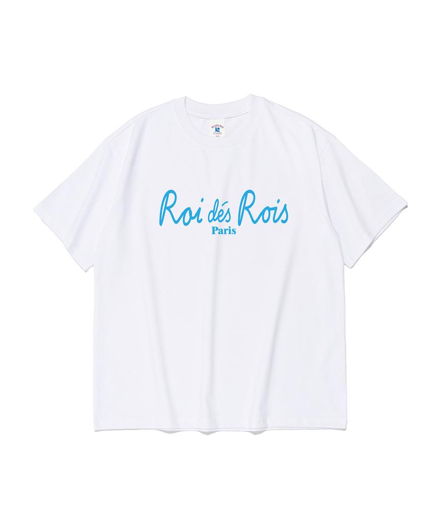 ROIDESROIS Script Logo Paris Short Sleeve T-Shirt (White)