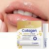 Balsam de Buze cu Colagen, Bază Hidratantă, Hrănitoare pentru Buze, Catifelează și Netezește Buzele, Anti-Uscăciune și Exfoliere, Îngrijire Zi și Noapte pentru Buze