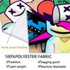 Marshmello-themed Print Pattern Home Decor Tapestry, Wall Hanging, Decorative RV Wall Cloth.XGT0914017