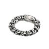 KALEN High Polished Arrow Shaped Bracelet Men 22cm Stainless Steel Bike Chain Bilezik Boho Male Jewellry Accessories