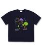 Wibelibellyu Making Dino Oversized Short Sleeve T-Shirt Navy
