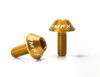 2Pcs Bicycle Water Bottle Cage Bolts Bike Water Bottle Holder Screws Aluminum Alloy Screws Mtb Road M5 Accessories Repair Tool