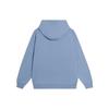 Li Ning Vital Series SS22 Logo Embroidered Cotton Hooded Long Sleeve Sweatshirt Unisex Sweatshirt Blue AWDSC97-4