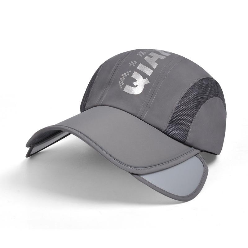Summer sunscreen hat women's outdoor cycling retractable big-brimmed sun hat quick-drying waterproof breathable duck tongue baseball cap