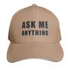 ask me anything Baseball Cap Hat Unisex Military Cap Unisex Christmas Hat Luxury Brand Unisex Caps Womens