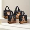 Christmas Handbag with Handle Christmas Tree Snowman Gift Bag Christmas Decorations for Home Christmas Candy Bag