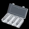 60pcs Clear Coin Capsules Transparent 40mm Round Coin Storage Box Medals Holder for Hobbyists and Souvenir Enthusiasts