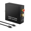 Digitaal naar analoog audioconverter 3,5 mm-aansluiting Optisch rechts-linkskanaal voor HDTV