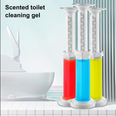 Toilet Cleaner Gel Powerful Adsorption Design Long-lasting Fragrance Toilet Deodorizer Gel Bathroom