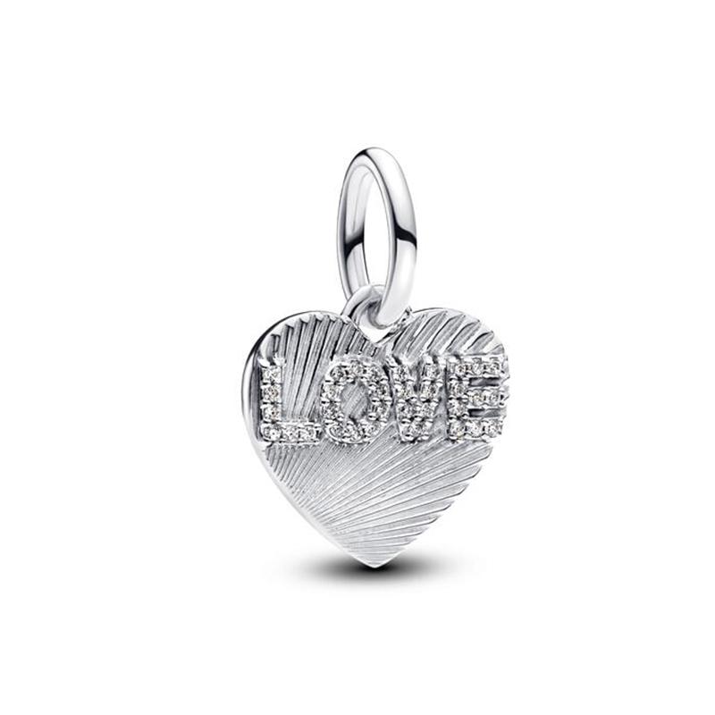 DIY Women Jewelry Gift Sparkling Snowflake Butterfly Angel Rose in Bloom Moveable Toy Cube Bracelet Beads