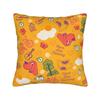 C-Clifford Red Dog Pillow Case Square Pillow Cover Funny Pillowcases For Living Room Bed Chair