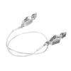 Steel Foil Cord Wire Clip Fencing Body Wire Fencing Hand Wire, Foil Head Clip Line, Multifunctional Fencing Clip Cord