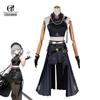 Game Wuthering Waves Sanhua Cosplay Costume Jinzhou Snow Waltz Sanhua Dress Women Halloween Party Outfit