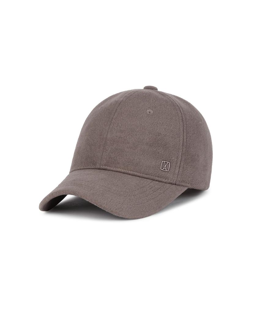 Bajal Va Square Wool Ball Cap Mocha
